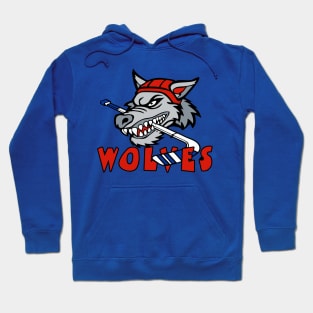 Wolves Hockey Logo Hoodie